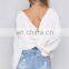 New fashion long sleeves warmer sweater for beautiful women KMY1082