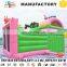 Flowers and Bee inflatable butterfly pink bounce with slide combo