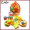 ECO material Baby rattle toy plastic ring bell