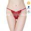 White Lace one piece g-string underwear panties for women