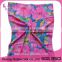 Flowers digital printing polyester chiffon scarf women in sunmmer