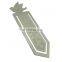 custom zinc alloy silver bird mew design lenticular bookmark