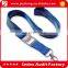 Metal Buckle Promotional Sublimation Bottle Opener Lanyard
