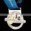 Wholesale Promotion Cheap Custom Metal Sport Medal With Ribbon