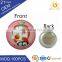 Custom advertising pvc pin button badge