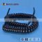 Spring coiled cable spiral extension cable cnc spiral cable