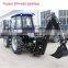 Малый сельскохозяйственный трактор мощностью 55HP с фронтальным погрузчиком