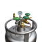 150l ISO standard cryogenic used liquid nitrogen tanks for sale