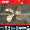 MAU type fixed pitch 4 blade large boat propellers
