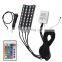 36 LED 4PCS Car Interior Atmosphere Neon Lights Strip Music Control + IR Remote