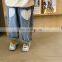 New Design Best Selling Boutique Girls Jeans Pants with Heart Shaped Pockets