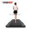 YPOO 3CM coin thin aluminum body design folding mini walker walking electric home treadmill