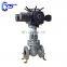 Motorized Used For Water Oil Gas Flange Connection Gate Valve WIth 220V 380 Electric Actuator