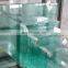 Hot sales clear tempered glass cheap building safety toughened beveled