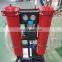 hydraulic mobile barrel transportation and filtration trolley