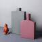 Luxurious Nordic Style Winebottle Small Ceramic Vase, Sample Room Hotel Decoration