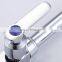 Phone-style Hand Spray Chrome Floor Free Standing Bathtub Faucet Shower Taps