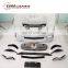 GLC63 body kit for MB GLC 200 260 300 to GLC63 front bumper rear bumper muffler tips