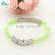 Religious cross rubber bracelet