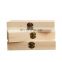 Wooden flip pencil case solid wood multifunctional stationery box customized wooden pine jewelry packing box