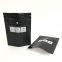 Pinch N Slide child proof zipper pouch MATT Black printed CR packaging bag