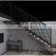 Simple modern creative stair handrail duplex luxury guardrail Nordic villa fence corridor railings