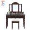 Chic Elegance Set Simple Design Dressing Table With Mirror