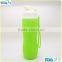 750ML Fashionable Heat Resistance BPA Free FDA/LFGB Collapsiable Silicone Sports Water Bottle