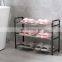 Modern Layer Assembly Simple Customize Plastic Home Organizer Storage Shoe Rack Cabinet
