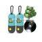 wholesale portable security colorful compostable plastic cat flashlight biodegradable pet poop bag with dispenser