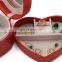 High-grade Multi-functional Red Color Packaging Box PU Leather Jewelry Storage Box