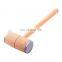 Two Sides Wooden Meat Tenderizer Nut Hammer Mallet Pounder Aluminum Alloy Heads Kitchen Tool