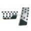 Brake And Accelerator Pedal Pads Cover Stainless Steel AT Car Accessories Pedal Pad Cover For Wrangler 09-17