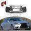 CH Single Layer Gloss Auto Car Parts Accessories Front Bumper Grille Body Kit For Lexus Is 2006-2012 Upgrade To 2017