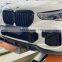Runde Carbon Fiber Material Black Samurai Style Front Lip Rear Lip Side Skirt Grille Top Wing Spoiler For BMW X05 G05 Body Kit