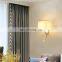 Modern Sconce Indoor LED Wall Lamp Creative Bedroom Bedside Lights USB Interface Hotel Cloth Wall Lamp