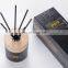 ENO Luxury Black Design Wooden Lid Customize Air Freshener Home Fragrance Reed Diffuser With ECO Friendly Lavender Fragrance Oil