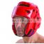 Head Guard Taekwondo Helmet Boxing headgear Martial Arts Face Protector Leather