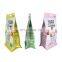 Custom standing zipper  eight side sealing food packaging bag for freeze-dried yellow peach strawberry yogurt cubes