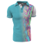 classic two-button polo neck cooldry polo shirts with 100% polyester