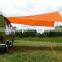Voile d'ombre en toile d'oxford imperméable de 4m*6m, auvent pour camping-car et habitation mobile