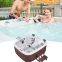 Manufacture Whole Sell Chinese Hot Tub 4 Seater Hot Tubs Outdoor Spa Bathtub
