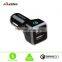 36W Qualcomm Quick Charge 2.0 Car Charger for QC 2.0 Devices and other Android/iOS Devices with free Micro USB Cable