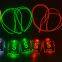 Christmas Party Decoration Light up Glow Necklace Custom LED Flashing Lanyard