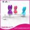 NEW Strong USB rechargeable Hot selling purple rabbit ear vibrators sex product for women