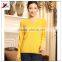 flat knitting women's 100% pure cashmere winter sweater