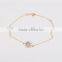 Lovely star fish shape wholesale 925 bracelet silver bracelet with CZ bracelet
