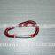 aluminum red 5mm snap hook egg type
