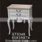 french furniture of nightstand with three drawers