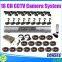 800TVL Surveillance CCTV System 16ch DVR Kit,dvr mainboard,Police Mini Camera